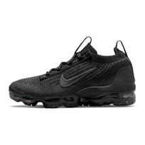 Nike Air VaporMax 2021 Flyknit GS Triple Black Vaikams Sportbačiai Angracito DB1550-001 37.5
