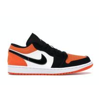 Air Jordan 1 Low Shattered Backboard Vyriški sportbačiai Oranžiniai Starfish Juodi-Sail 553558-128 44.5