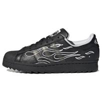 No Sleep Rave Club x adidas Superstar Ripple Core Black Unisex Batai Carbon Cloud-White ID2176 36