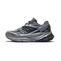 Saucony Guard 2K Comfortable Versatile Non-Slip Durable Low-Top Casual Running Shoes Unisex sneaker Dark-Gray Silver-Gray S28237-1 42