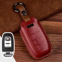 Odinis automobilio rakto dėklo dangtelis, skirtas udi Q3 Q8 Q7 Q3 A6 C7 C8 4F C5 S5 Q5 A5 A7 A3 8P 8V 8L A4 B6 B7 B9 B8 A1 A8 TT A5S5 Protect raudona