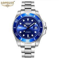 Vyriškas automatinis mechaninis laikrodis LONGLUX Aqua Ghost Vandeniui atsparus vyriškas laikrodis