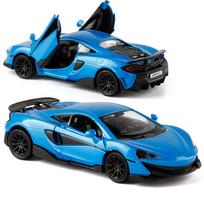 McLaren 600LT Superautomobilis 5 colių metalinis automobilis Simuliacinis lietas ir žaislinis transportas RMZ city 1:36 Lydinio Modelis Atgal Traukiamas Veiksmas