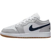 Air Jordan 1 Low GS Georgetown Vaikų sportbačiai Pilki Balti Neutraliai Pilki 553560-146 36 white