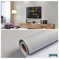 Vandeniui atsparūs lipnūs PVC tapetai spintai ir kambario renovacijai Lotus Gray