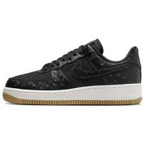 Nike Air Force 1 07 LX Juodi stručio odos moteriški kedai Sail Gum-Light-Brown DZ2708-002 44.5 black