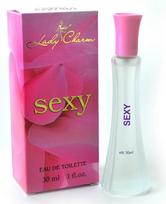 Seksualūs kvepalai Tualetinis vanduo moterims, Lady Charm 30 ml