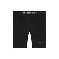 Fear of God Essentials SS21 Athletic Biker Shorts Unisex Bottoms Black FOG-SS21-571 XL