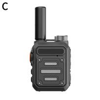 Lauko mini Walkie Talkie PMR 446 USB nešiojamas dvipusis radijas, dvigubas PTT racijos Nešiojamas radijas medžioklės kavinei
