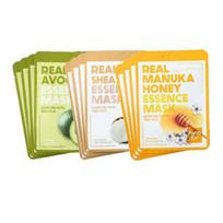FarmStay Real Essence Mask Combo Pack Ver.1 (1BOX / 12 Sheets) 23ml / 0.78 fl.oz. per sheet  (3 Options) #1box (12 sheets)