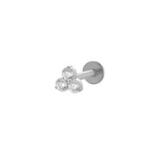 2024 F136 Titano Gėlės Kūgio Pakabukas Grandinėlė Lūpos, Ausies & Tragus Stud su Vidiniu 0.9 Sriegiu 1.2x6mm M0.9 Thread