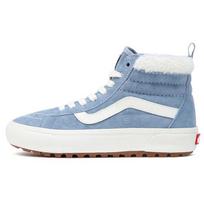 Vans Sk8-Hi MTE-1 Suede Sherpa - Ashley Blue Unisex Kedai VN0A5HZYBD2 43 gray