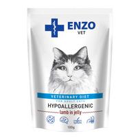 ENZO VET Hipoalerginiai produktai katėms su ėriena želė 100g