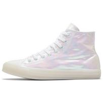 Converse Chuck Taylor All Star Chameleon Lazerinis Želinis Padukas Aukštakulniai Drobės Batai Unisex Sportbačiai Balti 165621C 35 white