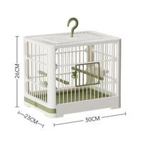 Ypač didelė papūgų ir balandžių vilos paukščių narvas su šėrimo ir girdymo stotelėmis Portable Viewing Cage