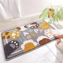 Adorable Imitation Cashmere Absorbent Bathroom Mat Carpet for Bedroom & Toilet 40x60 Imitation Cashmere