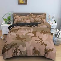 3D Camouflage serijos namų patalynės komplektas Kamufliažas, individualizuotas spausdintas antklodės ir pagalvės užvalkalas 2/3 dalių DE155 * 200 vyrų kambario viso dydžio namų dekoravimas Baby 100x135cm