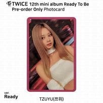 DU KARTUS 12-asis mini albumas, paruoštas būti fotokortele Žinučių kortelės plakatas Atvirukas Tzuyu POB Photocard - Ready ver
