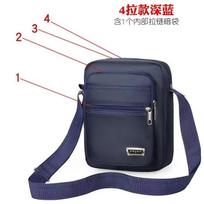 Neperšlampamas Madingas Krepšys Vyriškas Krepšys Pečių Krepšys Crossbody Krepšys Daugiasluoksnė Kišenė Kasininko Krepšys Vyriškas ir Moteriškas Verslo Krepšių Kolekcija Piniginė Šimtas