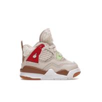 Air Jordan 4 Retro TD Wild Things Kūdikio sportbačiai Kreminiai Sail Universitetinė Raudona DH0571-264 27