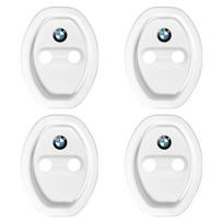 4 vnt. Automobilio durų ribotuvų dangteliai Durų užrakto apsauginiai dangteliai BMW E36 E46 E90 E60 E39 F30 F10 F20 X5 E70 E53 G30 E91 E92 E93 E87 E83 F25 BMW White