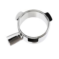 Elegantiška nerūdijančio plieno filtro galvutė, skirta kavos aparatams, 54 mm
