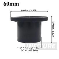 60mm/70mm/90mm Vėdinimo ortakis Apvali galvutė Vamzdžio išvadas Išmetimo jungtis Jungtis Webasto Eberspaecher Dyzeliniam stovėjimo šildytuvui 60mm
