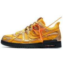 Off-White x Nike Air Rubber Dunk University Gold Unisex Kedai Juodi CU6015-700 36.5