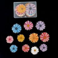 Edible Flower Wafer Paper for Cake Decoration 50 Flowers