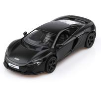 1/36 mastelio Mclaren 650S lieto metalo modelis, atitraukiami Mclaren žaisliniai automobiliai, automobilių dovanos berniukams ir mergaitėms 1/36-Size:13.3*5.6*3.3cm juoda