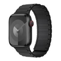 „Apple Watch“ silikoninė magnetinė apyrankė, skirta 46 mm, 42 mm, 45 mm, 44 mm, 40 mm, 49 mm, 41 mm, 38 mm, „iWatch Series 10“, 9, 8, 7, SE Ultra 2. S9-S1 38 40 41mm juoda