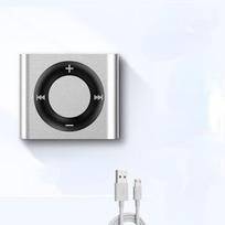Nešiojamas metalinis MP3 grotuvas su itin plonu korpusu, lengvas ir patvarus sportui Only MP3