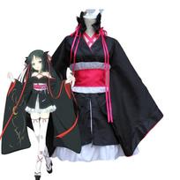 Anime Japoniškas Kimono Cosplay Mergaitės Yaya Haori Arbatos Vakarėlis Princesės Suknelė Parodos Drabužiai Helovino Kalėdų Vakarėlio Kostiumai L