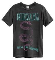 Nirvana Serve The Servants Unisex marškinėliai Amp S black