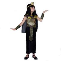 Egipto faraono kostiumas, juodas ir auksinis karaliaus tutelio Cosplay drabužis, kvėpuojantis faraono vaidmenų žaidimo apranga