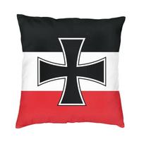 Vokietijos imperijos vėliava pagalvės užvalkalas Namų dekoratyvinė mada Lauko pagalvėlės Kvadratinis pagalvės užvalkalas Korsikos vėliava Sardinijos vėliava 30x30cm 12x12in