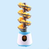 Stalo teniso robotas kamuoliukų paleidėjas profesionalus automatinis aparatas moterims vyrams Holds 28 Balls