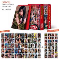 92 vnt./rinkinys Kpop Idol KATSEYE Naujas Albumas BEAUTIFULCHAOS Lomo Kortelės LARA DANIELA HD Spausdintos Atvirutės Lipdukai MANON MEGAN Gerbėjų Dovana