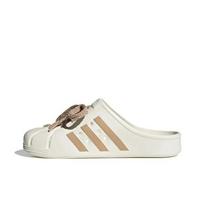 Adidas Adilette Mediniai šlepetės JQ2117 Unisex Balti Rudi EU 42 balta
