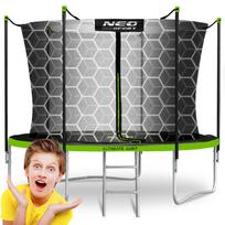Sodo batutas 10 pėdų/312 cm su vidaus tinklu ir kopėčiomis "Neo-Sport