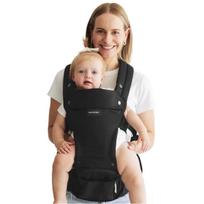 Momcozy kūdikių nešioklė Move2Fit 2in1 su klubų sėdyne, su tinkleliu, juoda