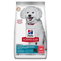 Hill's Science Plan Hypoallergenic Adult Small & Mini suaugusiems mažų veislių šunims su lašiša, 1,5 kg