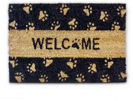 Kodustaar Kokosų pluošto durų kilimėlis „Paws Welcome“
