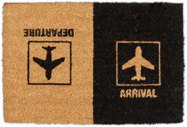 Kodustaar Kokoso pluošto durų kilimėlis "Arrival Departure"