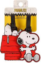 Peers Hardy Peanuts Snoopy set of 2 luggage labels