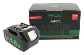 Akumuliatorius Li-Ion 18V 5Ah skirtas Makita BL1850LED BL1802B BL1830B BL1840B BL1850B BL1860B PATONA