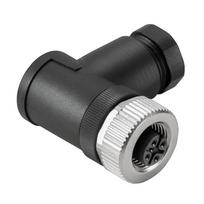 M12 lizdas 5pin, kampu, 6-8mm kabeliui, IP67