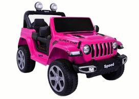 Elektrinis vaikiškas automobilis FT-938 Rožinis 4x4
