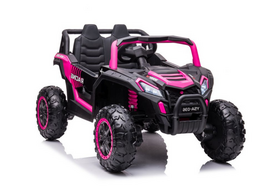 Elektrinis vaikiškas automobilis YSA036 Rožinis 4x4