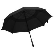 Skėtis juodos spalvos 130cm